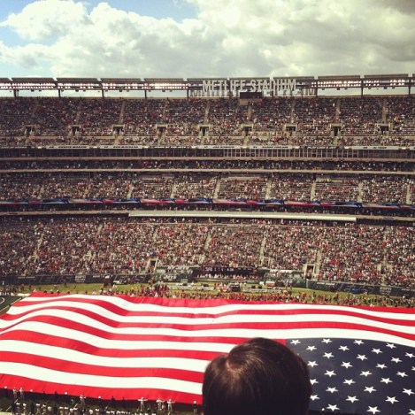 I've been at a real game. In a real stadium.